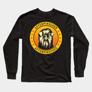 Affenpinscher Dog Portrait Long Sleeve T-Shirt